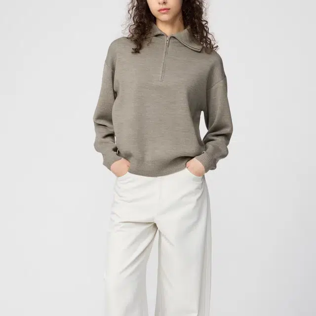 UNIQLO U Series FW25 Half-Zip Sweater