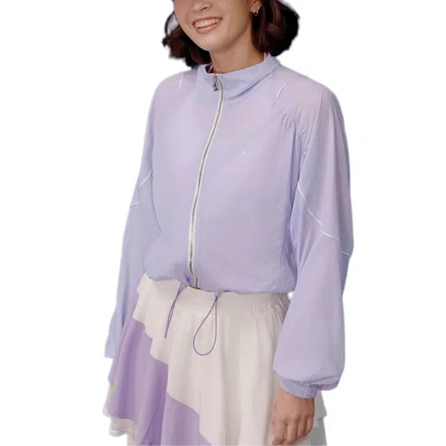 安娜苏 纯色拉链开合夹克外套 女款