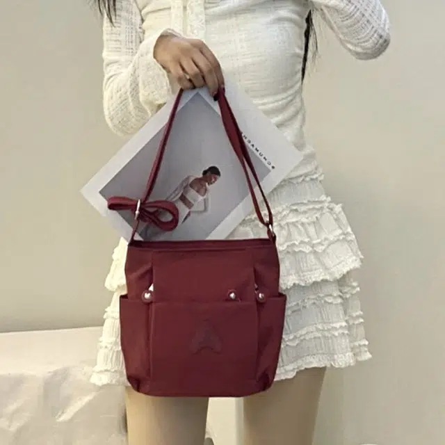 捷朗仕 百搭通勤时尚 尼龙 斜挎包 男女同款情侣款 多色
