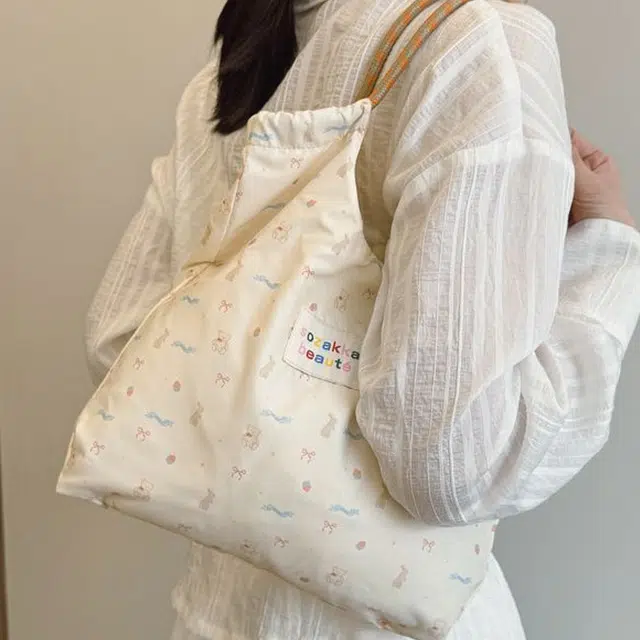 捷朗仕 小众碎花高颜值韩系百搭 布 单肩包 女款 多色