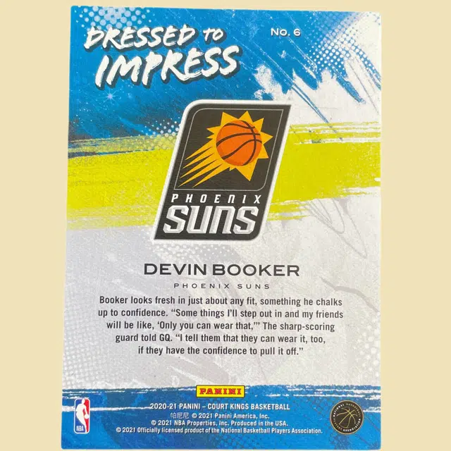 PANINI 2020-21 Devin Booker