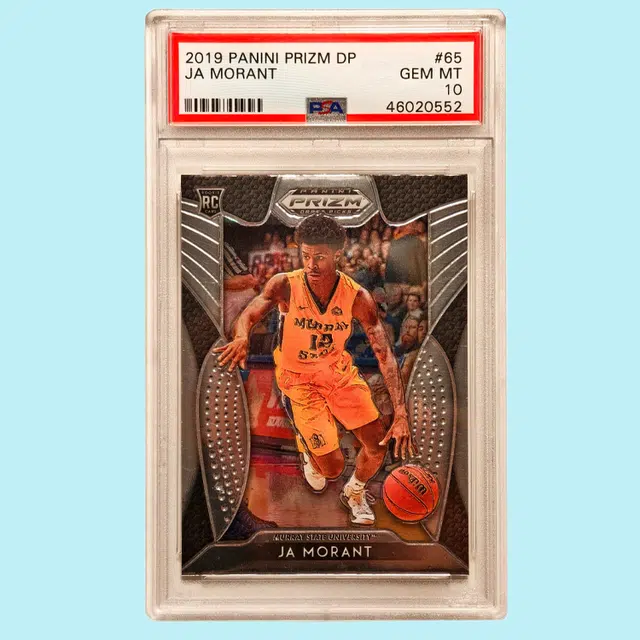 PANINI 2019 Panini Prizm Draft Picks baseRC PSA10