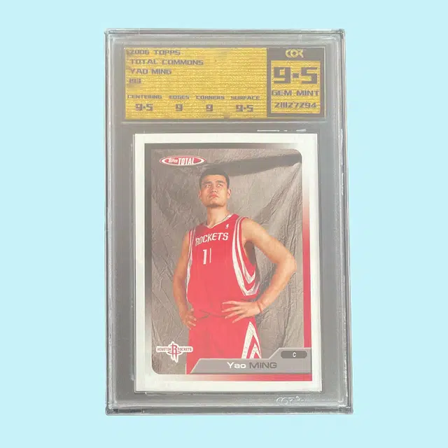 Topps 2006-07 Total Yao Ming COR 9.5