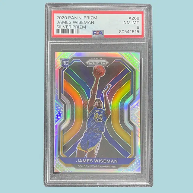 PANINI 2020-21 prizm RC PSA 8