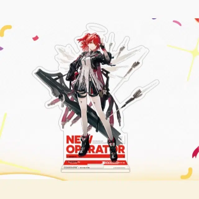 明日方舟 新约能天使 蕾缪安 信仰搅拌机 亚克力立牌