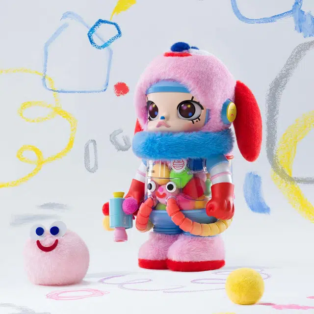 POP MART 400 Mega space molly Jon Burgerman