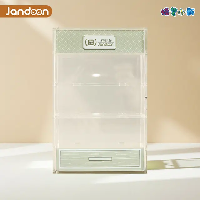 简动文创 蜡笔小新 野原新之助 小葵 小白 亚克力展示盒 手办模型场景道具娃屋