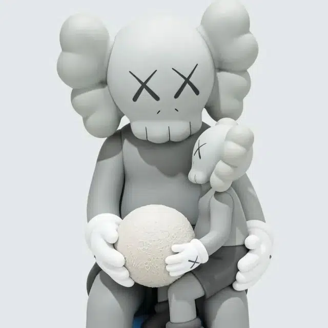 KAWS Glow-in-the-Dark Sculpture