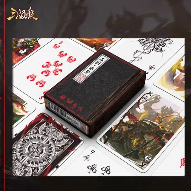 三国杀 花切牌 赤梦篇 德国进口黑芯纸 空气压纹 扑克