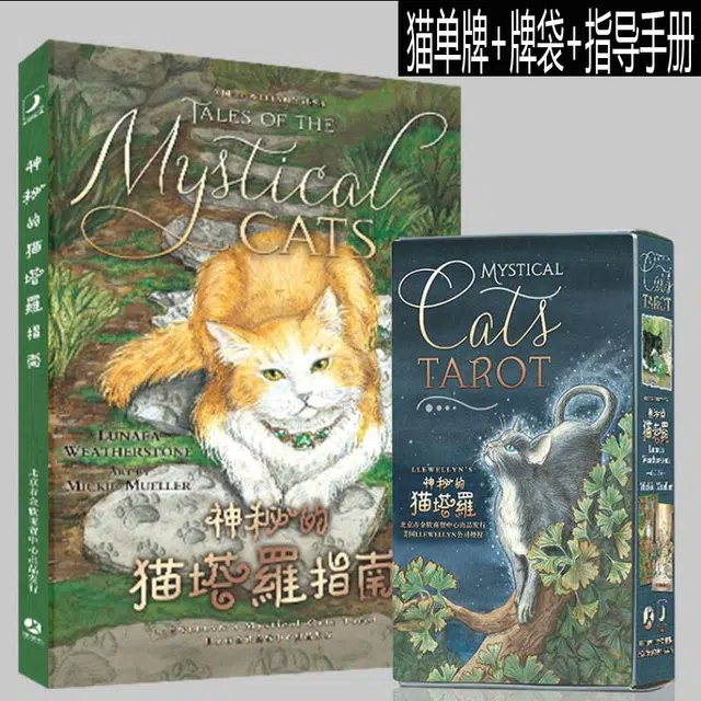 喜顽童 猫咪牌塔罗牌普及版经典韦斯特伟特维特花影桌游卡牌单牌 扑克