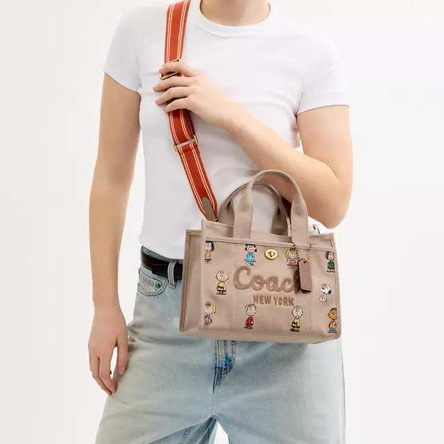 COACH x PEANUTS FRIENDS CARGO 26 Tote