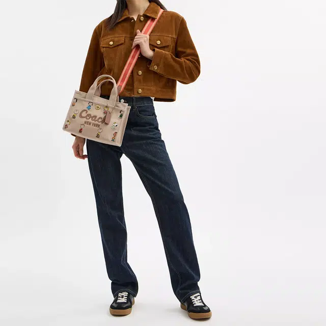 COACH x PEANUTS FRIENDS CARGO 26 Tote