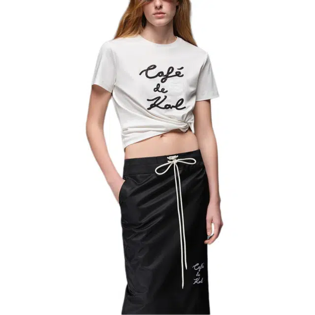 KARL LAGERFELD Logo SS25 T