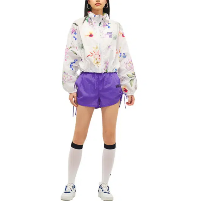 安娜苏 海神花防泼水花园衣轻量印花防晒服 女款