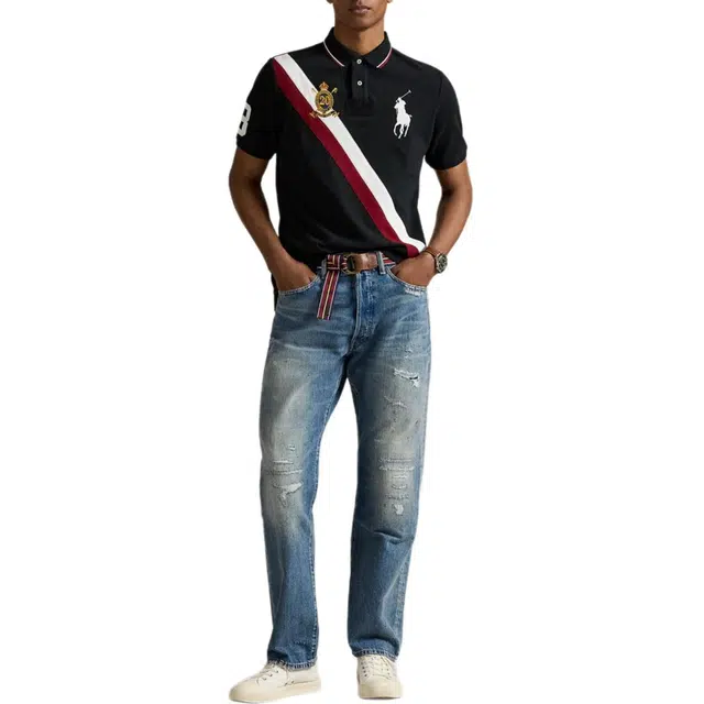 Polo Ralph Lauren Big Pony Ribbed Polo Shirt