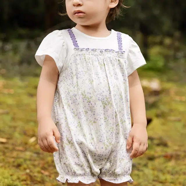 英氏连体衣 休闲透气轻薄舒适柔软 婴幼童
