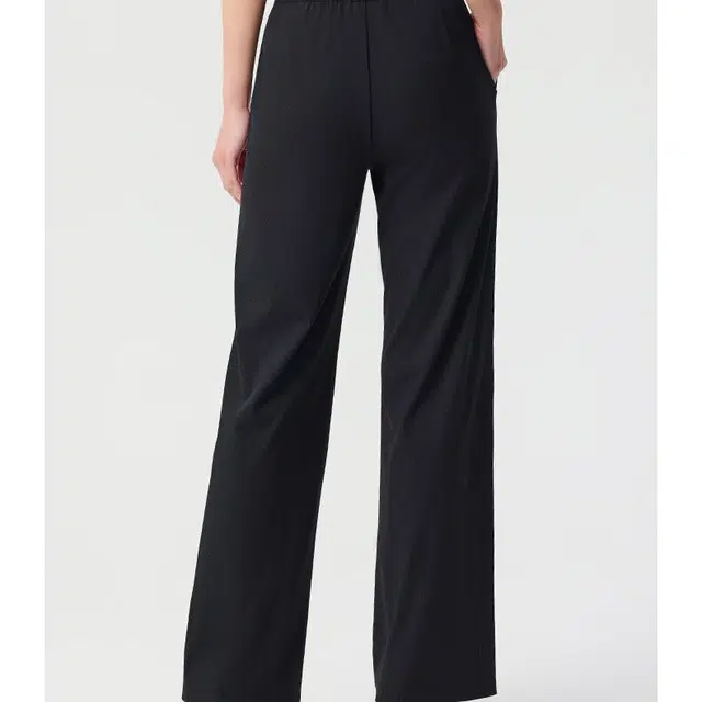 超级安踏 纯色中腰舒适百搭透气直筒休闲裤 女款 基础黑