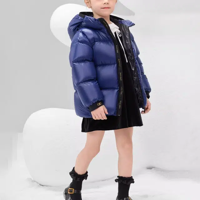 高梵羽绒服 短款抗菌抗静电保暖透气鹅绒 儿童款
