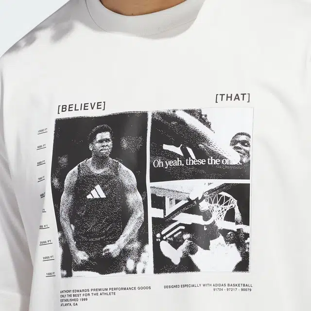 adidas x Anthony Edwards SS25 Tee