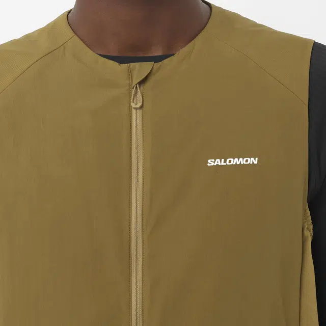 SALOMON Mountain Men's Running Vest FLEX HYBRID HexaFlow PrimaLoft