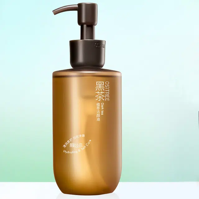 柳丝木 黑茶植萃清洁卸妆油 清爽修护