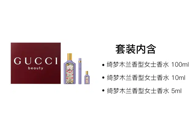 GUCCI EDP 5ml+10ml+100ml