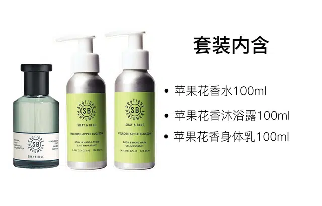 ShayBlue EDP 100ml+100ml+100ml