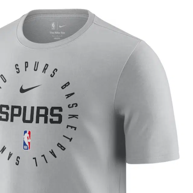 Nike x NBA San Antonio SpursDri-Fit Legend On-Court Practice Performance logoT