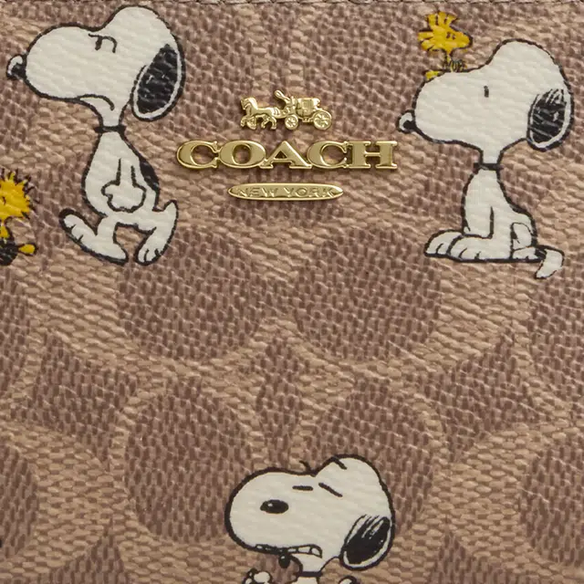 COACH x PEANUTS Snap Wallet 10