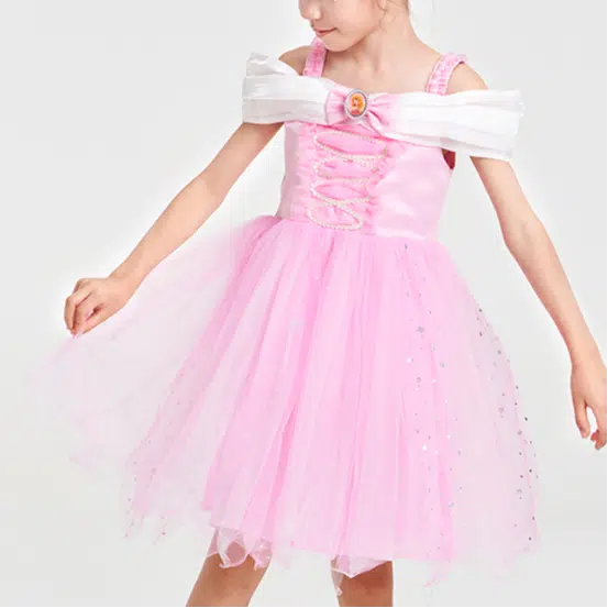 伊佳林连衣裙 夏季蓬蓬裙在逃公主风 睡美人 儿童款