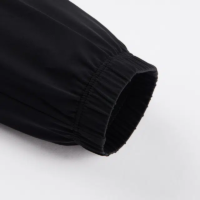 中小童 安踏儿童 户外系列 休闲时尚舒适针织运动裤 梦幻黑