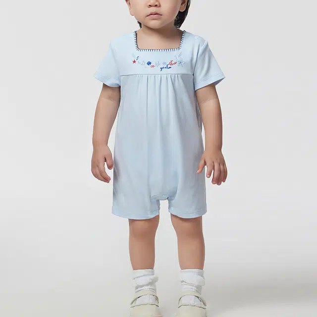英氏连体衣 舒适透气亲肤 婴幼童