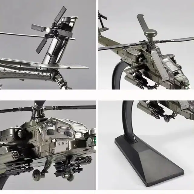 格薇拉 阿帕奇直升机 成品模型
