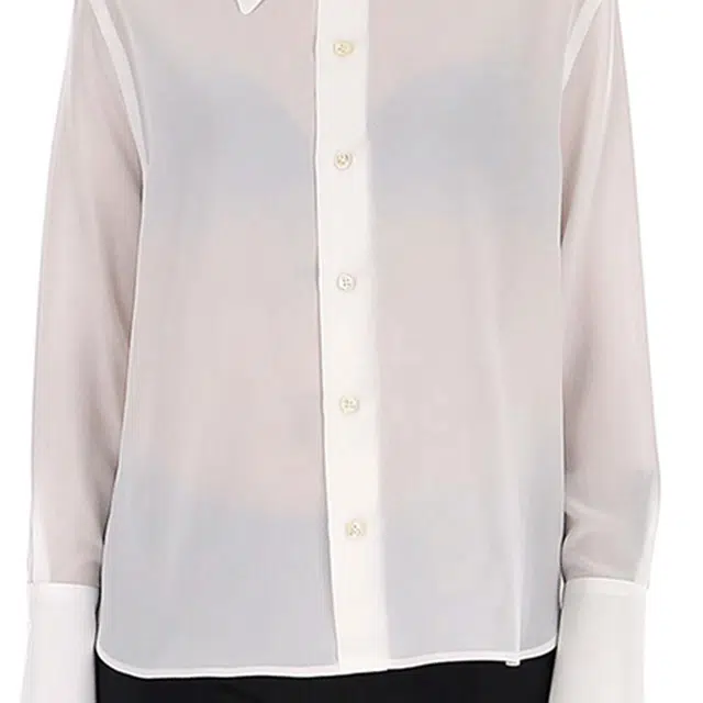 Saint Laurent Button Cuff Shirt