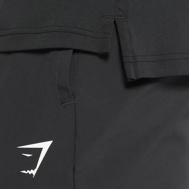 Gymshark Polo Shirt Black
