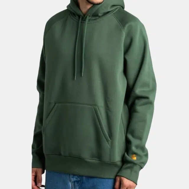 Carhartt WIP Hooded Chase Sweat Duck Green