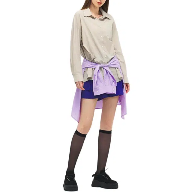 安娜苏 防晒防衣泼水户外修身上衣衬衫 女款