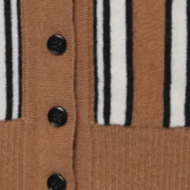 PINKO FW25 Striped Knit Cardigan