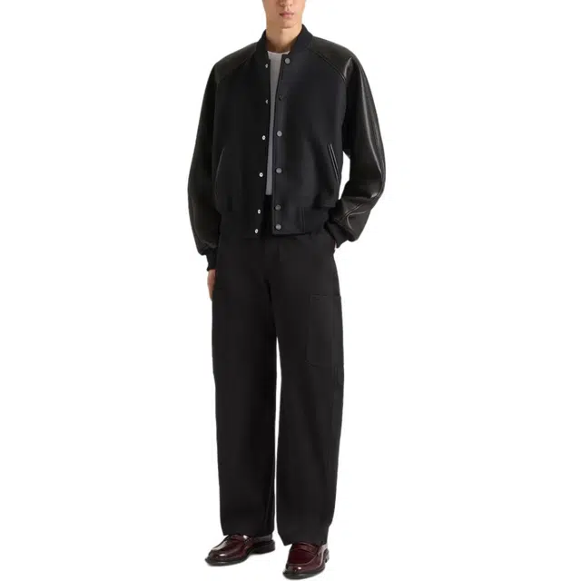 纪梵希 长袖单排扣飞行员棉服 男款