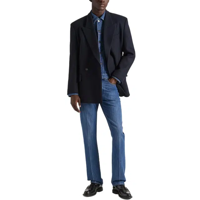 纪梵希 直筒版型长裤牛仔裤 男款