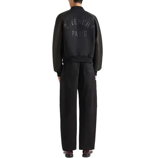 纪梵希 长袖单排扣飞行员棉服 男款