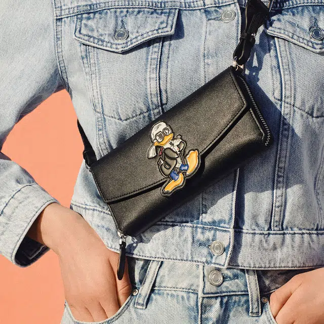 KARL LAGERFELD x Disney Capsule Wallet Black