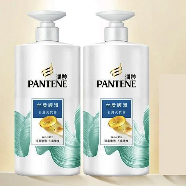 潘婷 丝质顺滑洗发露 修护清洁