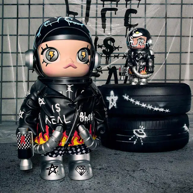 POP MART MEGA SPACE MOLLY 1000 Trevor Andrew2.0 70cm