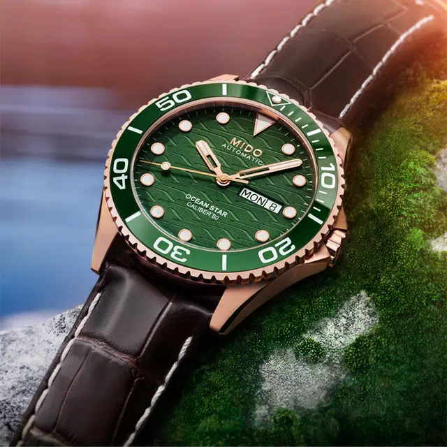 MIDO Navigator Automatic 200M Green Dial