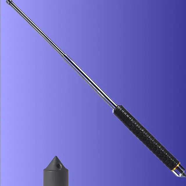 西瓜藤 甩棍 车载防身 武器甩棒 实心三节 伸缩棍狗棒 自卫收缩 防狼用品 模型工具