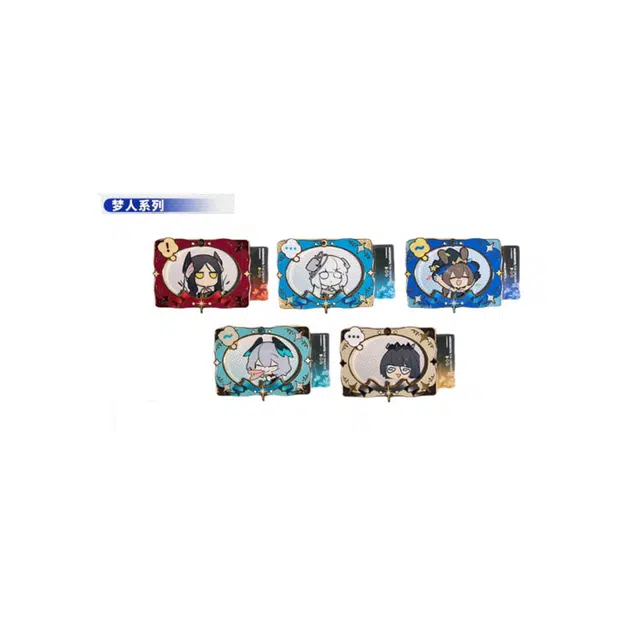 明日方舟 伊内丝 霍尔海雅 阿米娅 夜莺 塑心 魔术金属 罗德岛趣闻梦人系列  谷圈冰箱贴