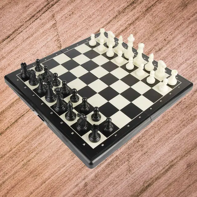万格 磁性西洋棋便携折叠棋盘 国际象棋