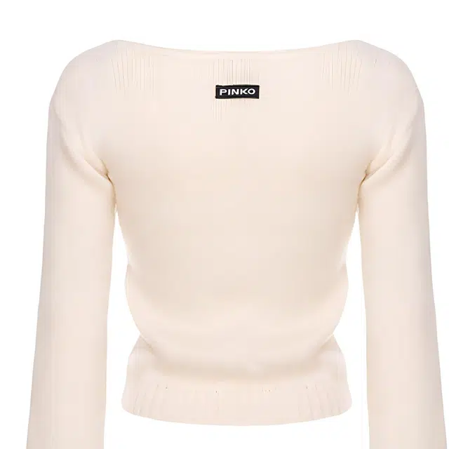 PINKO FW24 White Sweater