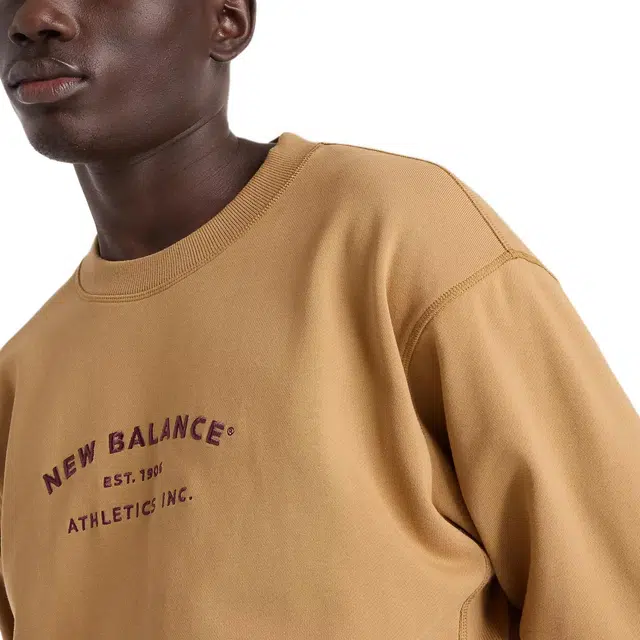 New Balance Athletics French Terry Relaxed Arch Crew